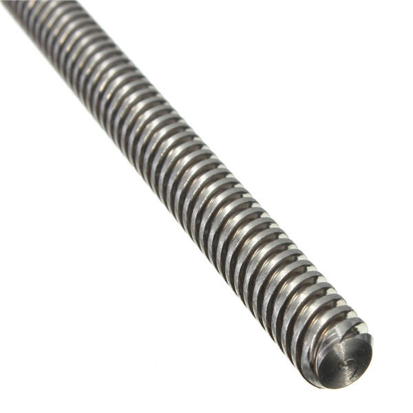Machifit 400mm T8 Lead Screw | 8mm Thread 2mm Pitch with Copper Nut - Image 3
